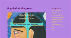 Desktop Screenshot of magickal-musings.com